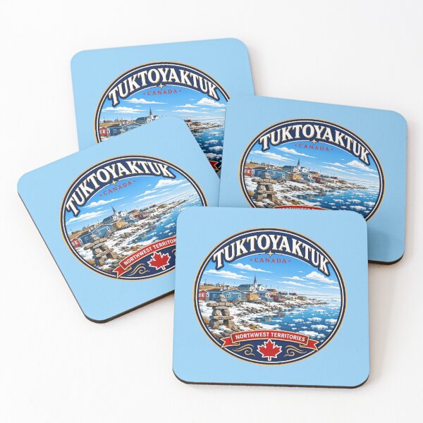 Item preview, Tuktoyaktuk, Canada Arctic Coast designed and sold by Myra365Art.