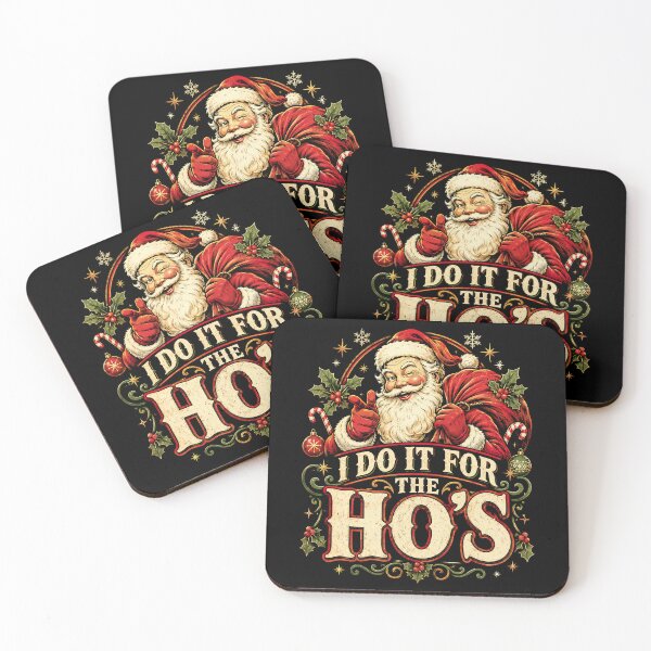 Item preview, Santa Does It For The Ho’s Holiday Humor designed and sold by Victor Shadehorn.