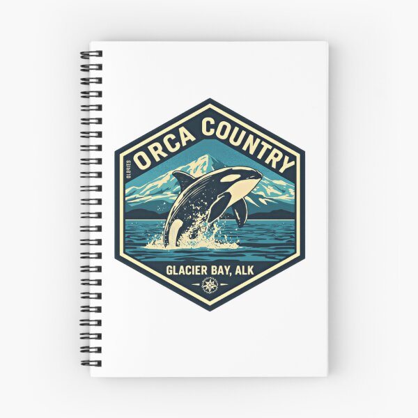Item preview, Orca Country Glacier Bay Alk Alaska Whale Marine Life Wildlife Travel designed and sold by Simsimah26Parks.