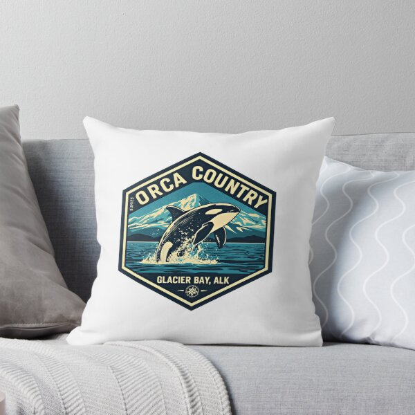 Item preview, Orca Country Glacier Bay Alk Alaska Whale Marine Life Wildlife Travel designed and sold by Simsimah26Parks.