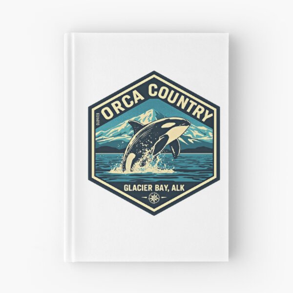 Item preview, Orca Country Glacier Bay Alk Alaska Whale Marine Life Wildlife Travel designed and sold by Simsimah26Parks.