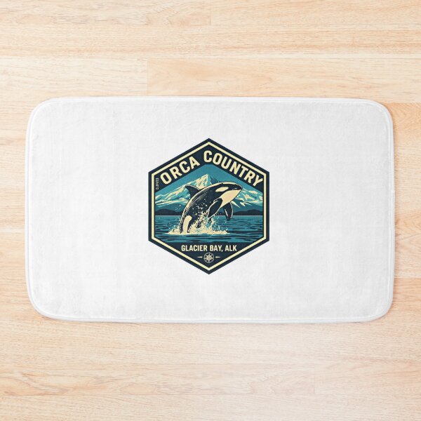 Item preview, Orca Country Glacier Bay Alk Alaska Whale Marine Life Wildlife Travel designed and sold by Simsimah26Parks.