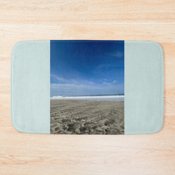 Item preview, Textured sandy beach and long white foam strip designed and sold by Art of Momenz.
