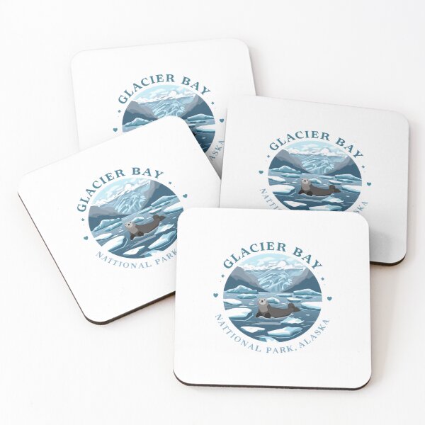 Item preview, Glacier Bay National Park, Alaska Travel Souvenir Sea Otter Wildlife Visitor designed and sold by Simsimah26Parks.
