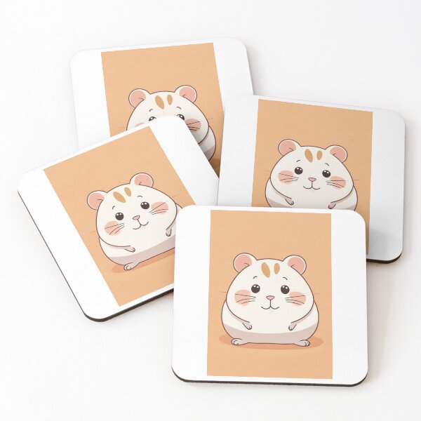 Item preview, Art - Cute Hamster, Pastel Digital Illustration designed and sold by AnimeShin.