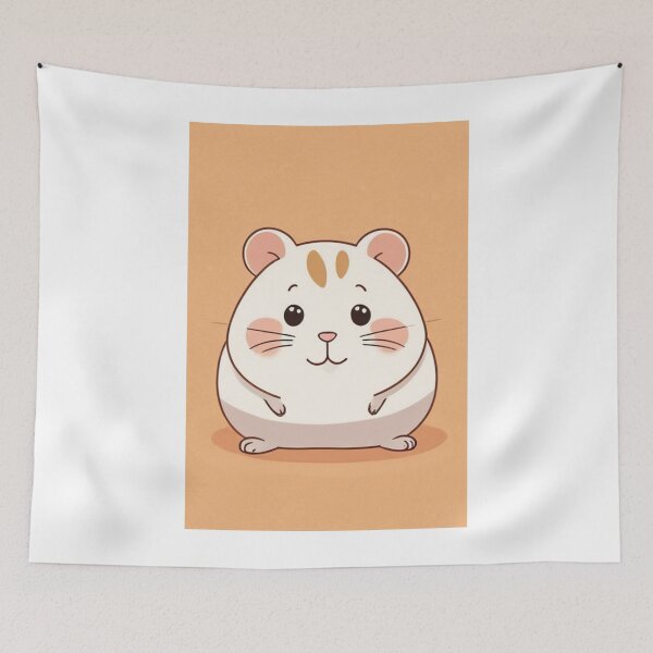 Item preview, Art - Cute Hamster, Pastel Digital Illustration designed and sold by AnimeShin.