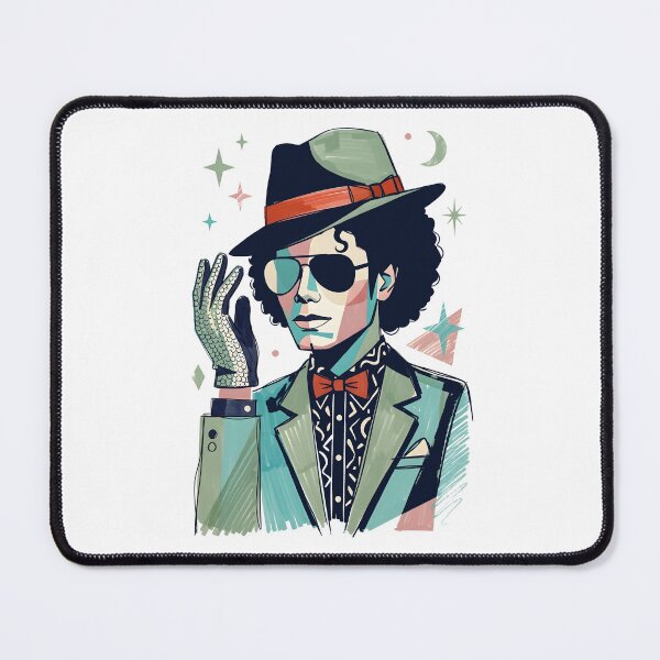 Item preview, Michael Jackson Retro Gallery Abstract Fan Art designed and sold by Dhenin Studio.