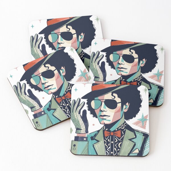 Item preview, Michael Jackson Retro Gallery Abstract Fan Art designed and sold by Dhenin Studio.