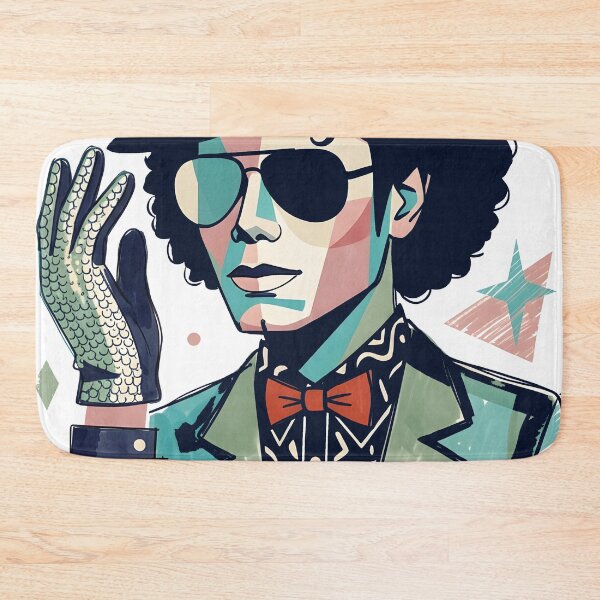 Item preview, Michael Jackson Retro Gallery Abstract Fan Art designed and sold by Dhenin Studio.