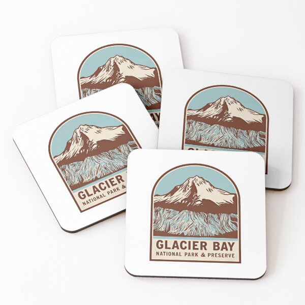 Item preview, Glacier Bay National Park & Preserve Alaska Travel Hiking Explorer Souvenir designed and sold by Simsimah26Parks.