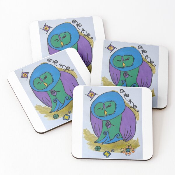 Item preview, Owl designed and sold by Dark Moon Art Studio.