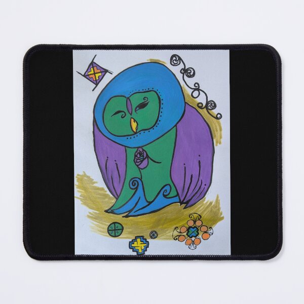 Item preview, Owl designed and sold by Dark Moon Art Studio.