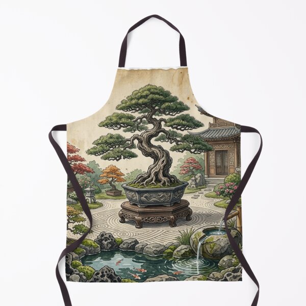 Item preview, Bonsai 盆栽 in Garden - Miniature Chinese Elm Tree in Pot designed and sold by Purrfecta.