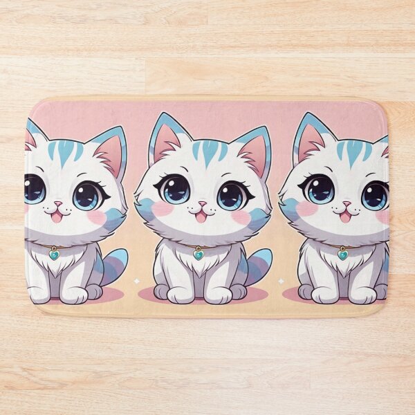 Item preview, Art - Cute Kitten Illustration, Japanese Kawaii Aesthetic designed and sold by AnimeShin.