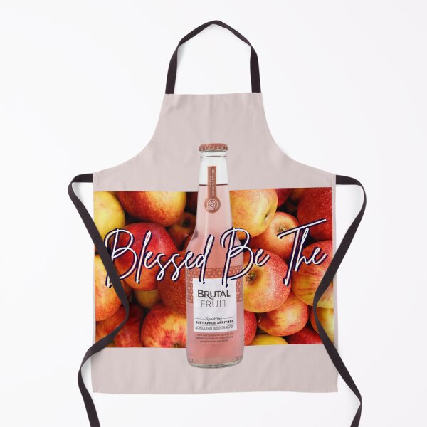 Item preview, Blessed Be The Sparkling Apple Drink Funny Parody Sticker | Satirical Beverage Meme designed and sold by Ginastle26.