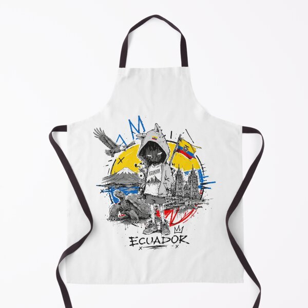 Item preview, Ecuador Street Art Urban Sketch designed and sold by AtuqStudio.