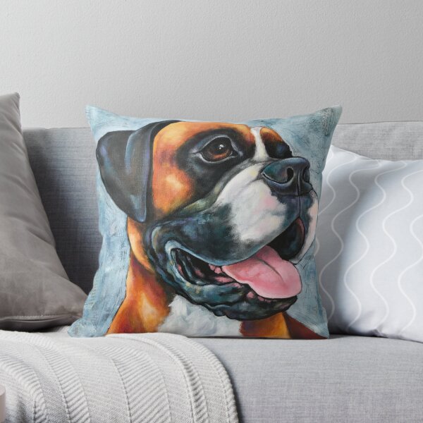 Boxer dog hot sale cushions