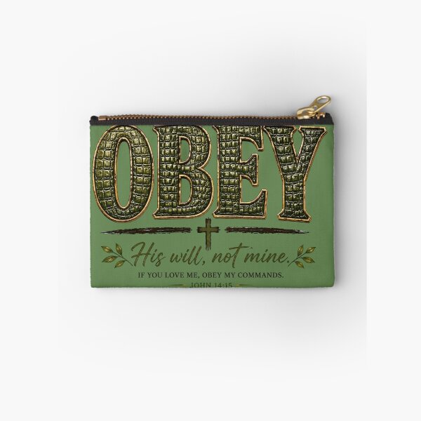 Item preview, Obey | His Will, Not Mine designed and sold by ButterflyHolly Resource.