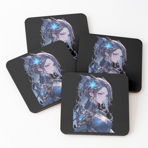 Item preview, Blue Crystal Fantasy Anime Warrior Princess designed and sold by UrbanPrts.