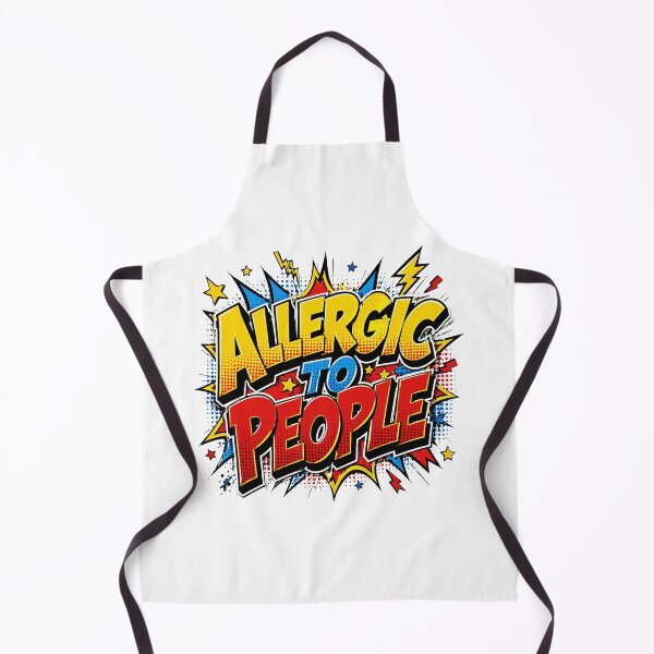 Item preview, Allergic to people designed and sold by BlueBerry45.