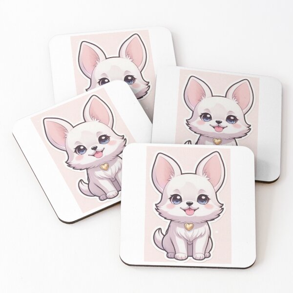 Item preview, Art - Cute Puppy, Japan-Inspired Chibi Aesthetic designed and sold by AnimeShin.