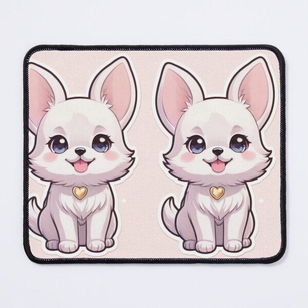 Item preview, Art - Cute Puppy, Japan-Inspired Chibi Aesthetic designed and sold by AnimeShin.