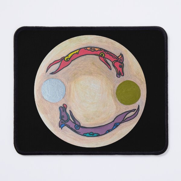 Item preview, Wolves, The Sun and Moon designed and sold by Dark Moon Art Studio.