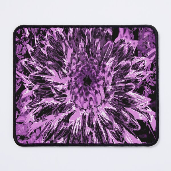 Item preview, Black and Pink Dahlia Flower designed and sold by myrubiogarden.