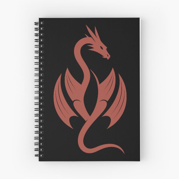 Item preview, Minimalist Dragon Silhouette Emblem designed and sold by ClubVacay.