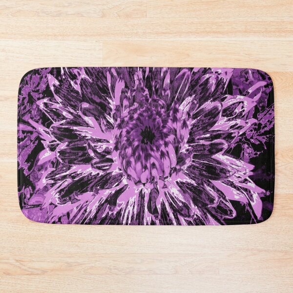 Item preview, Black and Pink Dahlia Flower designed and sold by myrubiogarden.