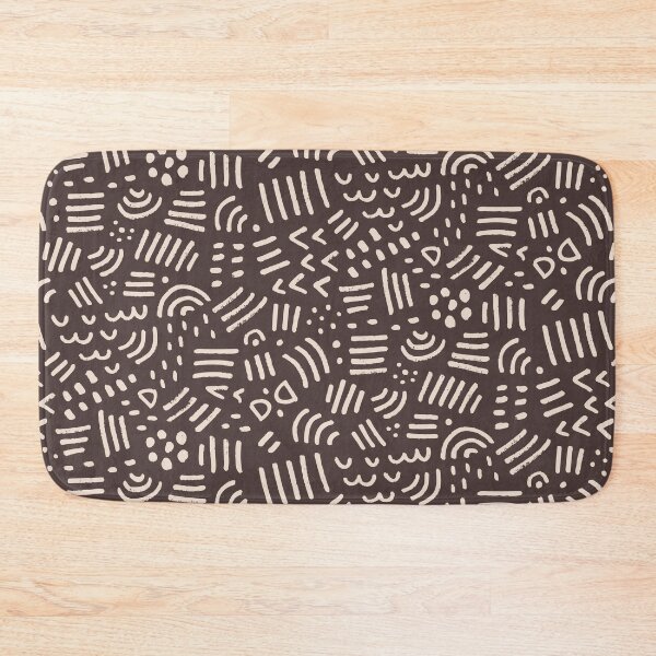 Item preview, Doodle Marks on Brown - Abstract Pattern for Artists designed and sold by Mandy Porta LLC.