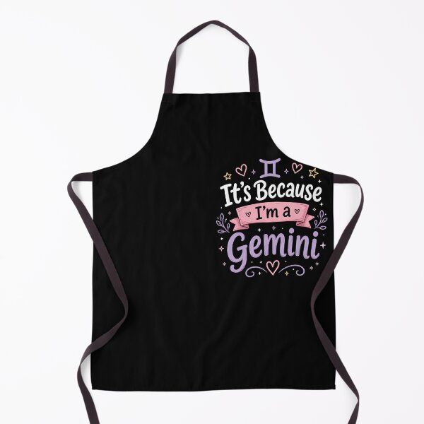Item preview, It's Because I'm a Gemini Astrology Zodiac designed and sold by Marblaes00.