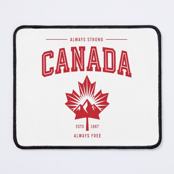 Item preview, Minimalist Canada 1867 Mountain Maple Leaf Graphic designed and sold by InspiredCreatives.