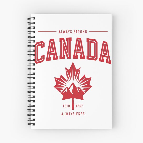 Item preview, Minimalist Canada 1867 Mountain Maple Leaf Graphic designed and sold by InspiredCreatives.