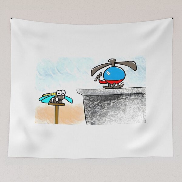 Item preview, Dragonfly and Helicopter Comparison designed and sold by BlueSarcasm.