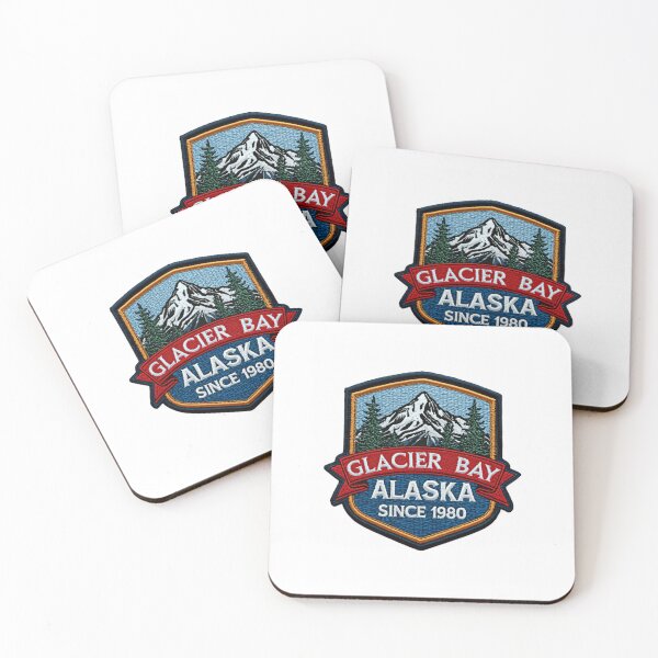Item preview, Glacier Bay Alaska Since 1980 National Park Travel Souvenir designed and sold by Simsimah26Parks.