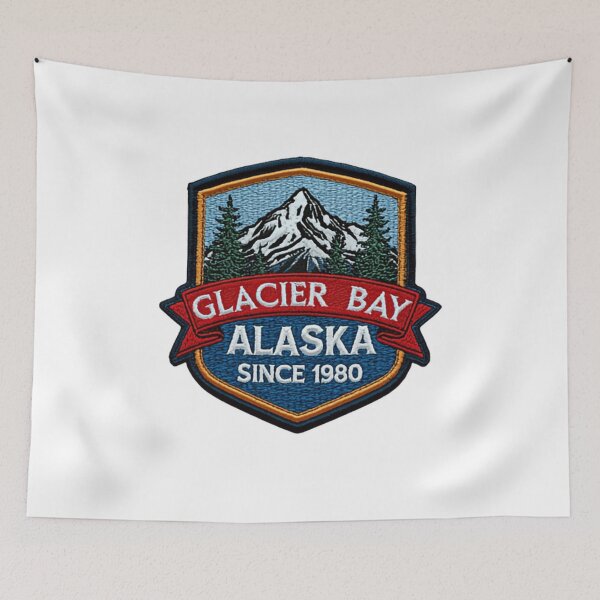 Item preview, Glacier Bay Alaska Since 1980 National Park Travel Souvenir designed and sold by Simsimah26Parks.