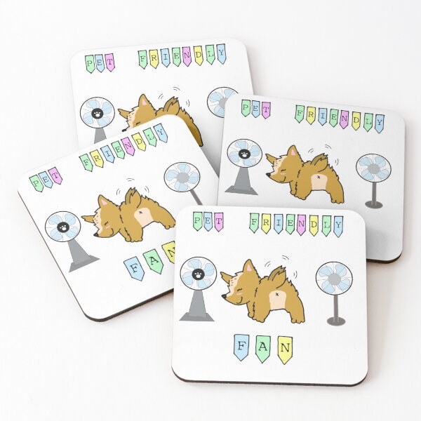 Item preview, Pet Friendly Cute Corgi Dog Wall Art Print designed and sold by TinyPawDesigns.