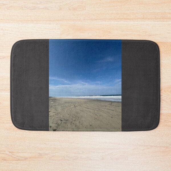 Item preview, Birds on the wide ocean beach under a blue sky designed and sold by Art of Momenz.