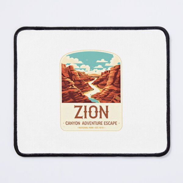 Item preview, Zion Canyon Adventure Escape National Park Travel Outdoors designed and sold by Simsimah26Parks.