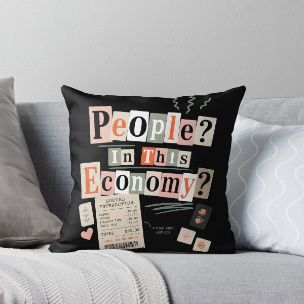 Item preview, People In This Economy? Introvert Social Battery Receipt Humor Design designed and sold by WearVerse440.