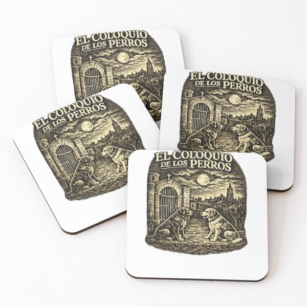Item preview, El coloquio de los perros – La sátira literaria de Cervantes designed and sold by Past in Threads.