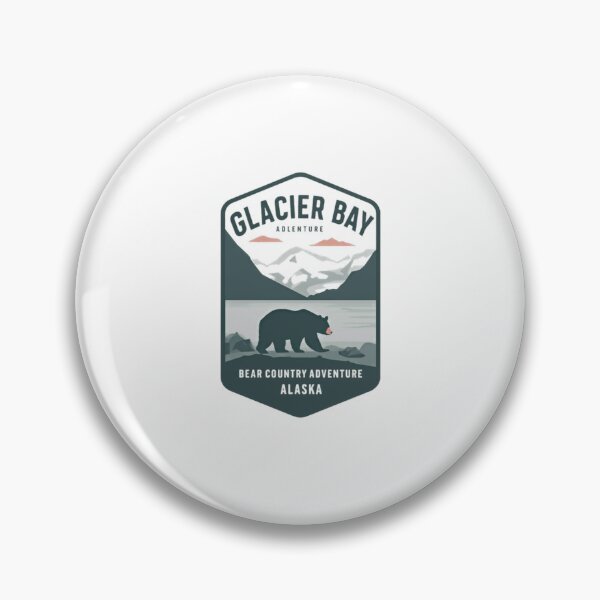 Item preview, Glacier Bay Adventure Bear Country Adventure Alaska National Park Traveler Souvenir designed and sold by Simsimah26Parks.