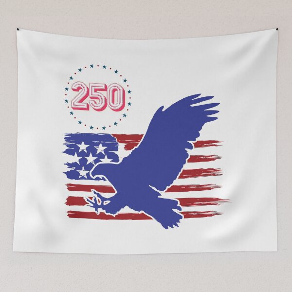 Item preview, AMERICA 250 Flag Poster designed and sold by Dimensionality.
