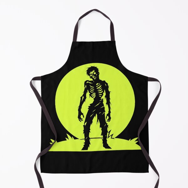 Item preview, Full Moon Zombie Silhouette Neon Tee designed and sold by DredMuunStudios.