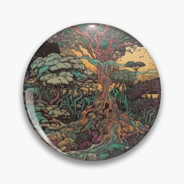 Item preview, Trippy Vintage Nature Poster designed and sold by talisman88.