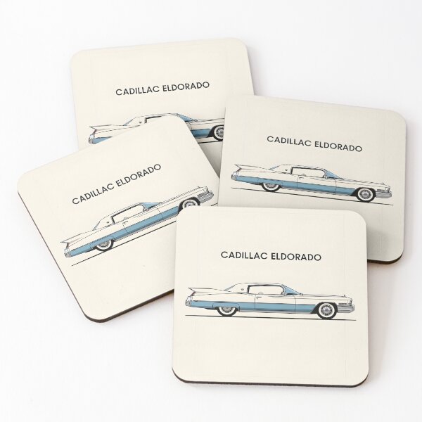 Item preview, Cadillac Eldorado Ilustración Clásica de Auto Americano de Lujo designed and sold by Motorline44.