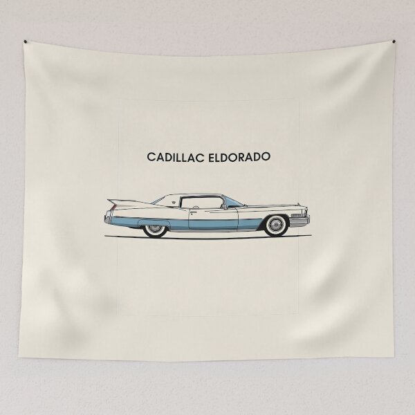 Item preview, Cadillac Eldorado Classic Poster – Vintage American Luxury Car Gift designed and sold by Motorline44.
