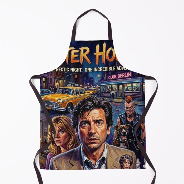 Item preview, After Hours Retro Dark Comedy Thriller Tribute Art Movie Poster designed and sold by Art's Diner.