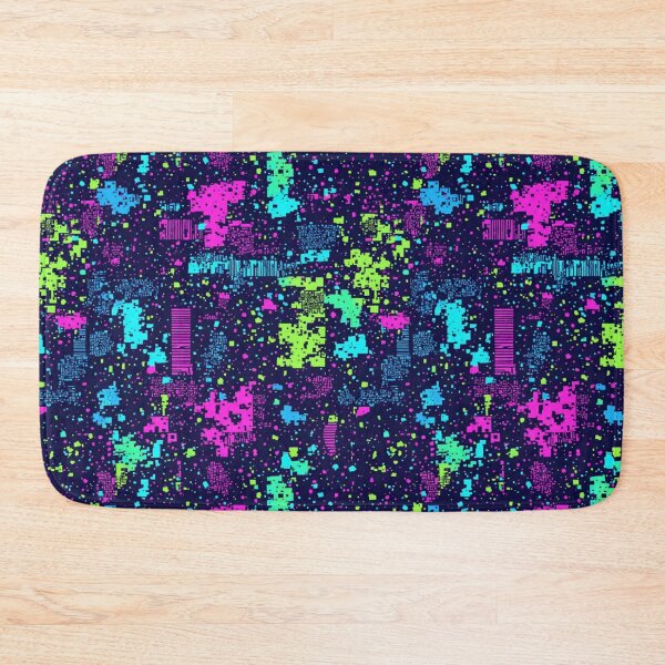 Item preview, Adversarial Data Stream - Neon Cyberpunk Pattern designed and sold by thepixelcloset.